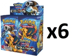 Pokemon XY12 Evolutions Booster Box CASE (6 Booster Boxes) -- CASH OR WIRE ONLY!